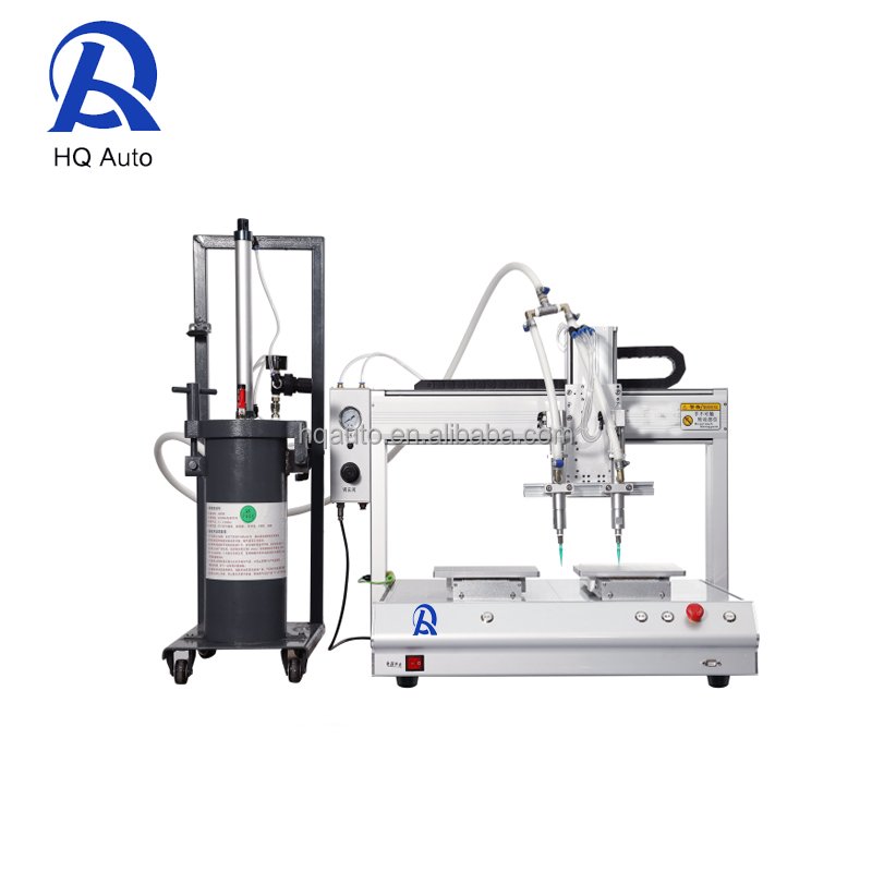 Easy to Use High Precision Ccd Visual Desktop Silicone/UV Glue Dispensing Machine
