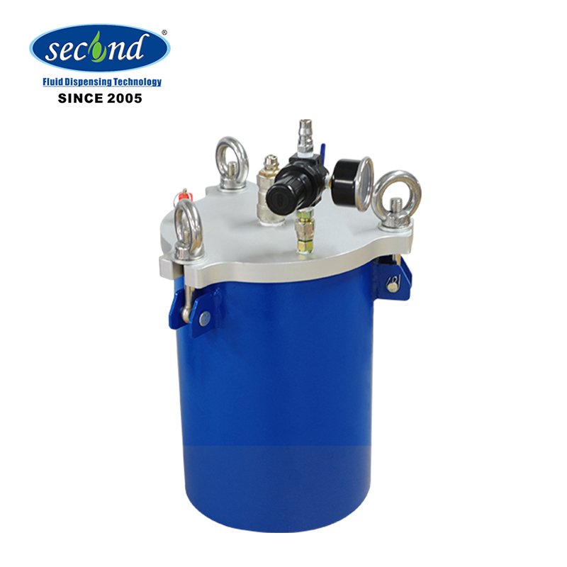 Factory Direct Automatic Fluid Glue Desktop Dispensing Robot With Material Filling Pressure tank