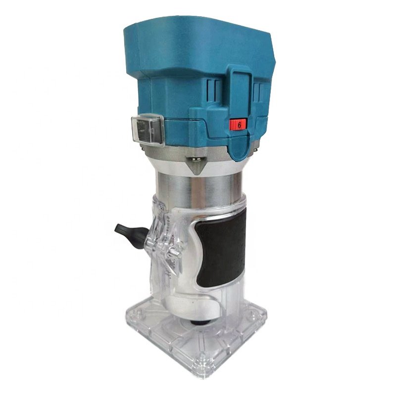 Lithium Battery Woodworking Trimmer Wood Milling Engraving Slotting Trimming Machine Carving Machine Router