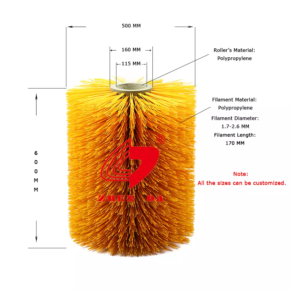 Cow Body Cleaning Brush Manufacture Produce Dairy Farm Equipment