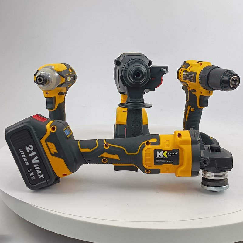 Factory Power Drills kit 12v portable electric cordless brushless 18V 21V cordless dril Lithium Battery drill machine