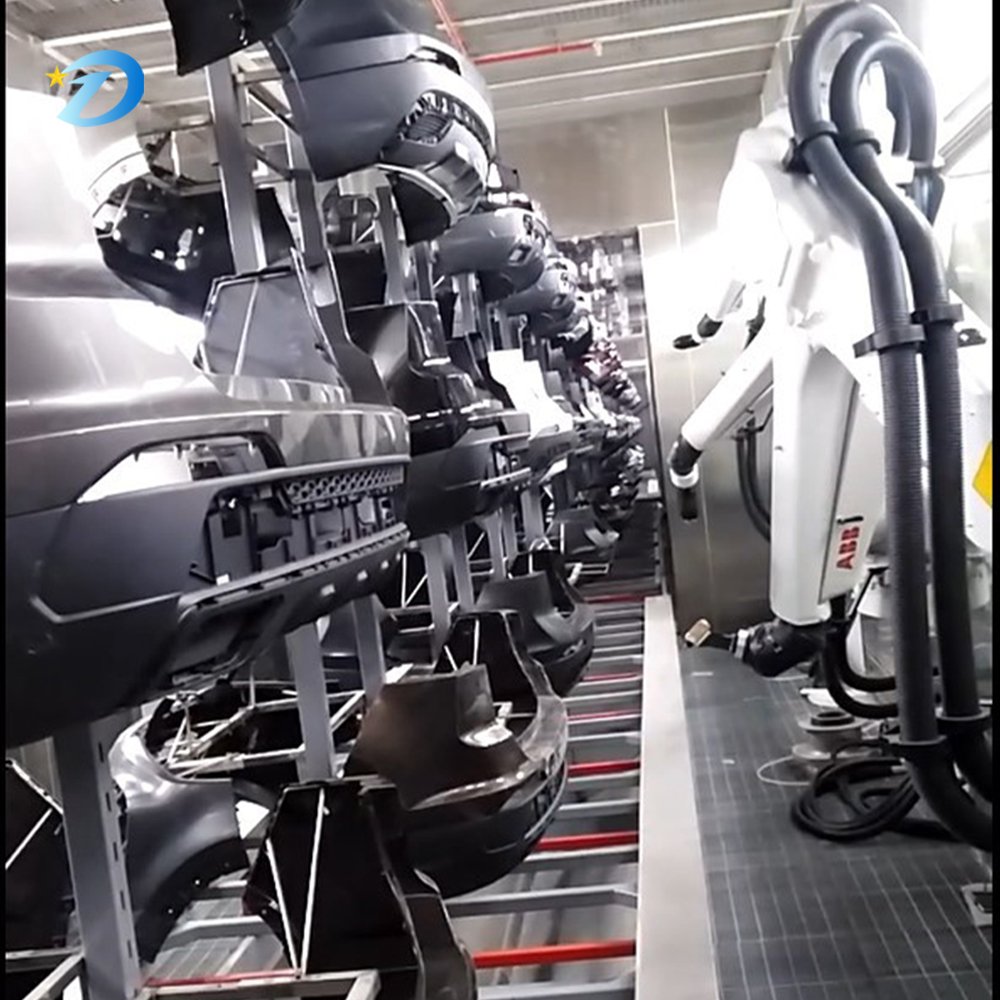 Factory Direct Sales Auto Parts Spraying Production Line Automatic Painting Equipment