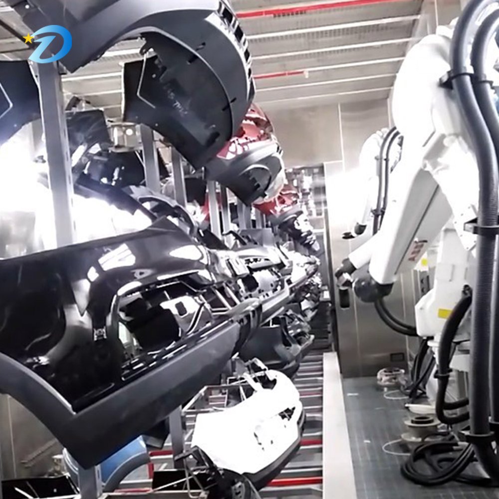 Factory Direct Sales Auto Parts Spraying Production Line Automatic Painting Equipment