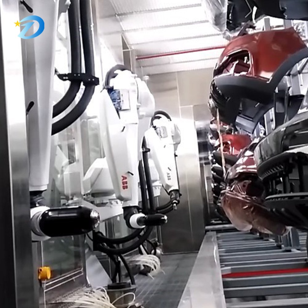 Factory Direct Sales Auto Parts Spraying Production Line Automatic Painting Equipment