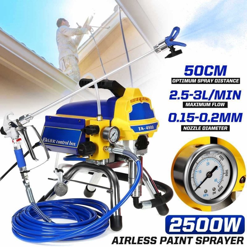 High Power Motor Spray Machine Paint Pure Copper Motor Airless Paint Spray Machine