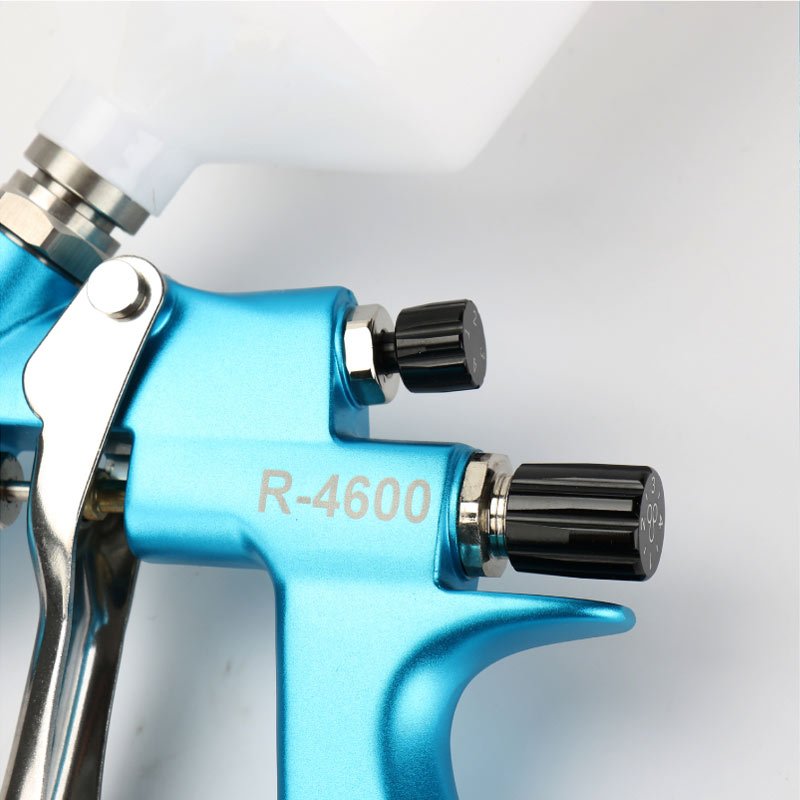 Prona R-4600 Power Gravity Feed Spray Gun Pistola Rociadora Automotriz, R4600 Spray Guns for Automotive Paint