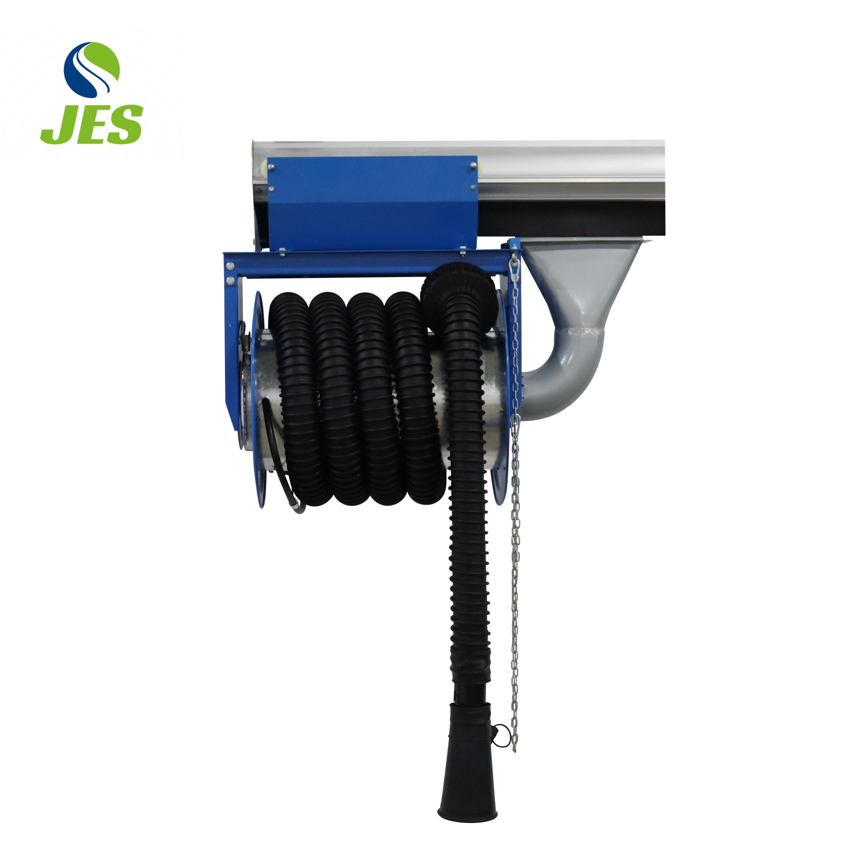 New Auto Body Repair Exhaust Extraction System with Slide Hose Reel and Flexible Exhaust Pipe Vehicle Equipment