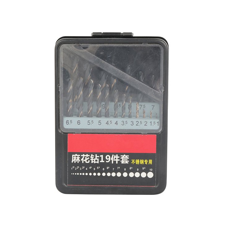 M35 Cobalt Twist Drill Bit Set for Stainless Steel Metal Iron Alloy Straight Shank 1-13mm with Box