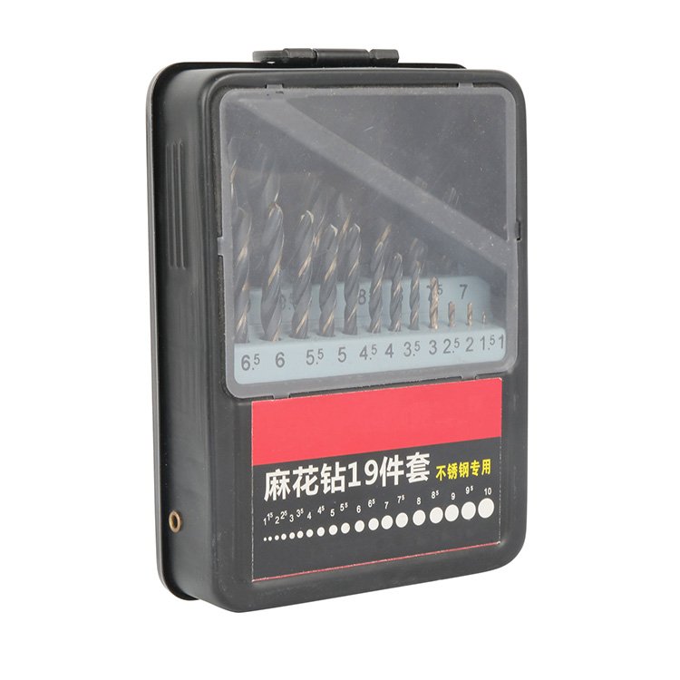 M35 Cobalt Twist Drill Bit Set for Stainless Steel Metal Iron Alloy Straight Shank 1-13mm with Box