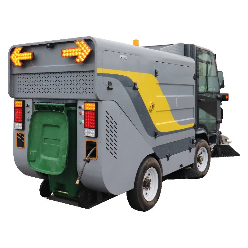 Baiyi-S25 CE Approved Electric Outdoor Four Wheels Driving Floor Sweeper Mini Road Sweeper