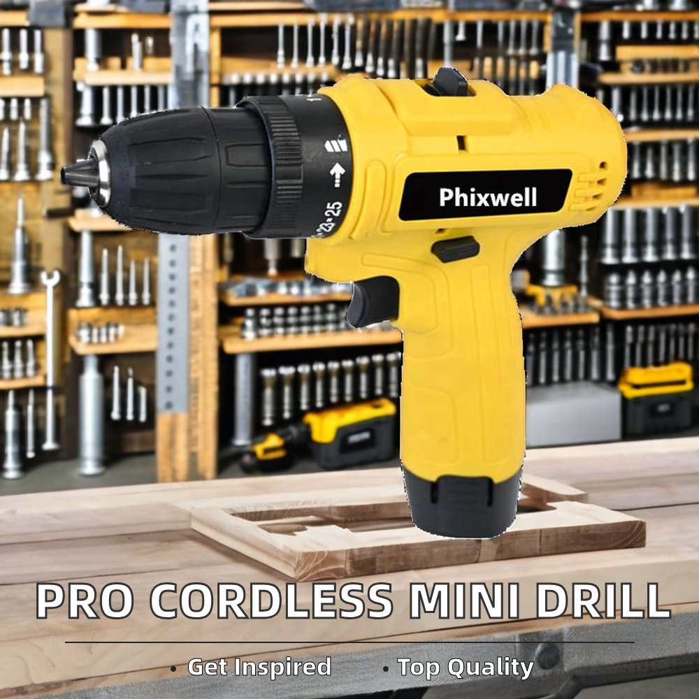 Professional Household Mini Electric Drill High Quality Portable Cordless Single Tools DIY OEM Customizable Battery