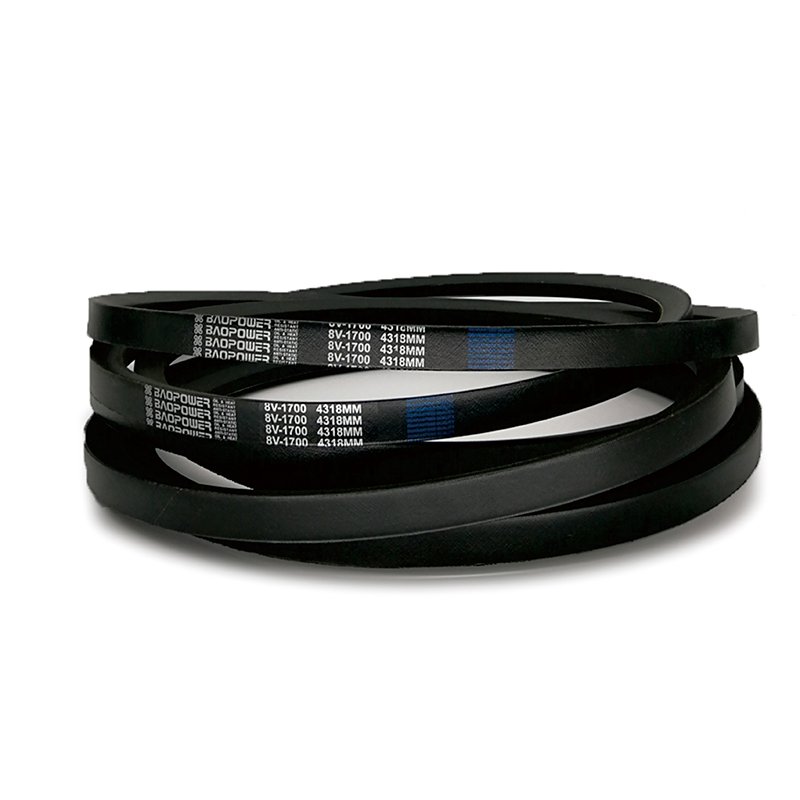 V Belt Factories In Taizhou Industrial Fabric Transmission Rubber Wrapped 5V 1440 8V V Belt