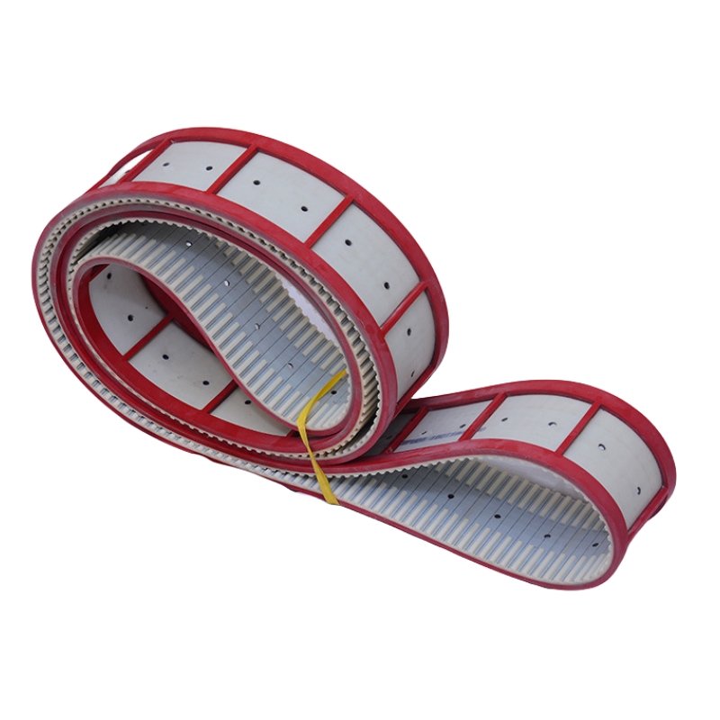 Specialty Factory Direct Supply PU Trapezoidal Teeth Single And Double-Sided Teeth Steel Add Baffle Belt Guide Bar Timing Belt