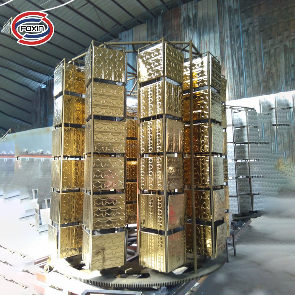 Ceramic Plastic Metal Furniture Stainless Steel Vacuum PVD Coating Machine