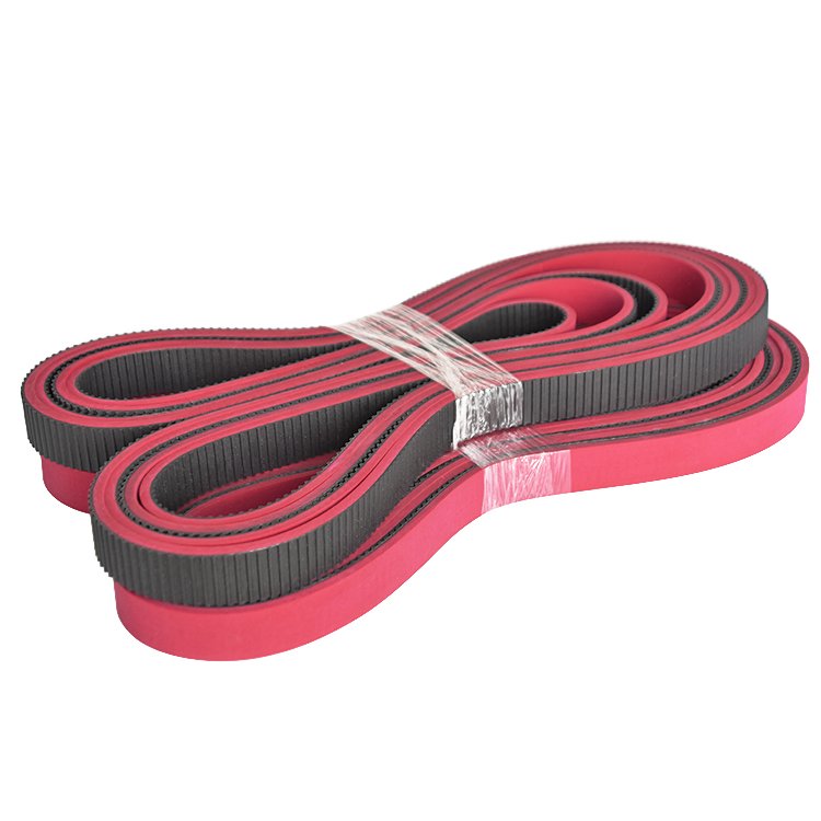 Various tooth types of industrial polyurethane transmission timing belts Polyurethane coated belts