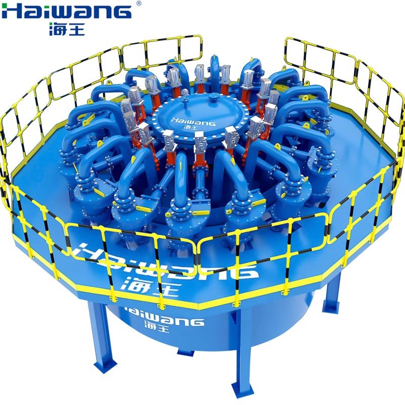 Haiwang vortex Separation System Centrifugal Separators Cyclone Equipment Hidrofonics Design
