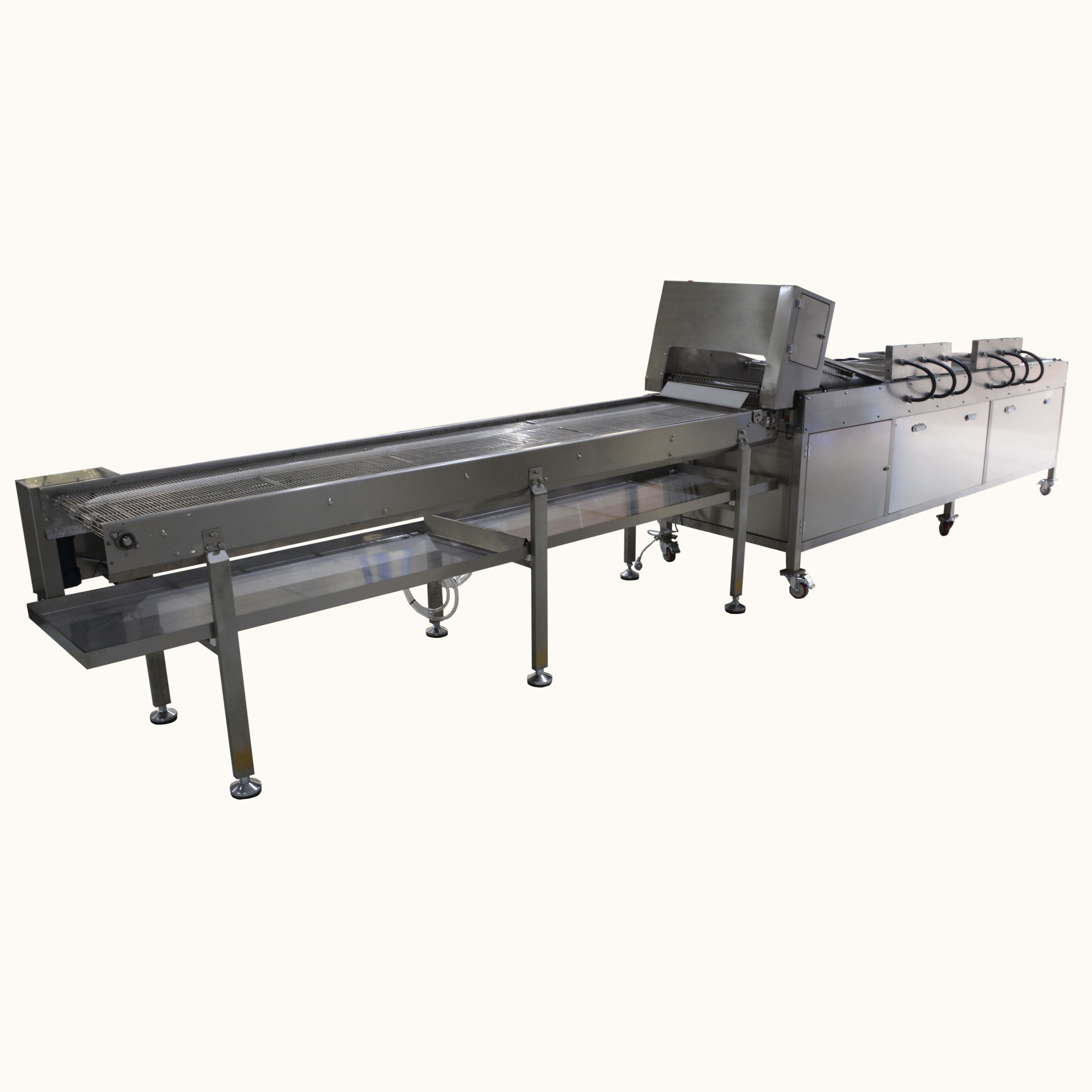 Commercial Automatic Top Quality Continuous Conveyor Fried Rice Potato French Fries Chicken Automated Deep Fryer Production Line