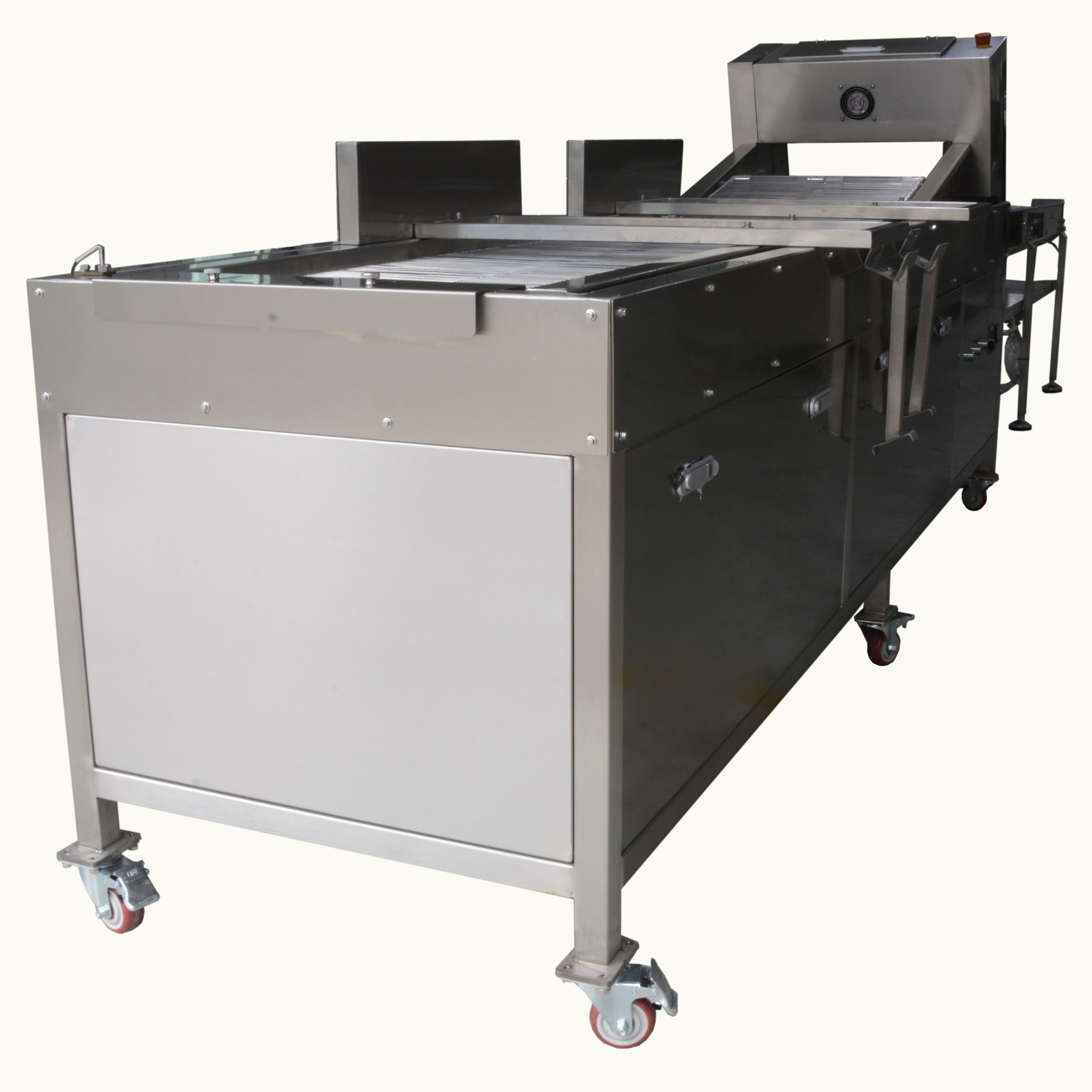 Commercial Automatic Top Quality Continuous Conveyor Fried Rice Potato French Fries Chicken Automated Deep Fryer Production Line