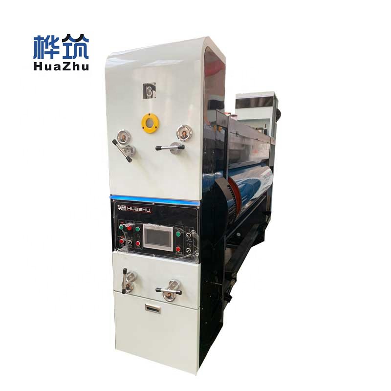 Auto Corrugated Box Machinery Manufacturing Carton Cardboard Boxes Die Cut Production Line Making Machine With Printing