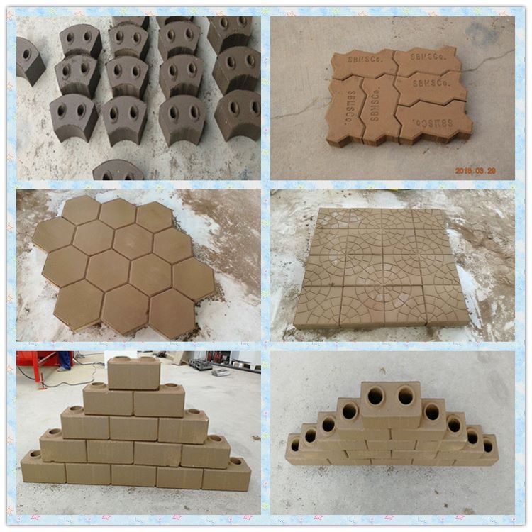 Eco Brava Hydraulic Press Electric Interlocking Automatic Clay Brick Machine Construction Eco-Friendly Concrete Raw Friendly