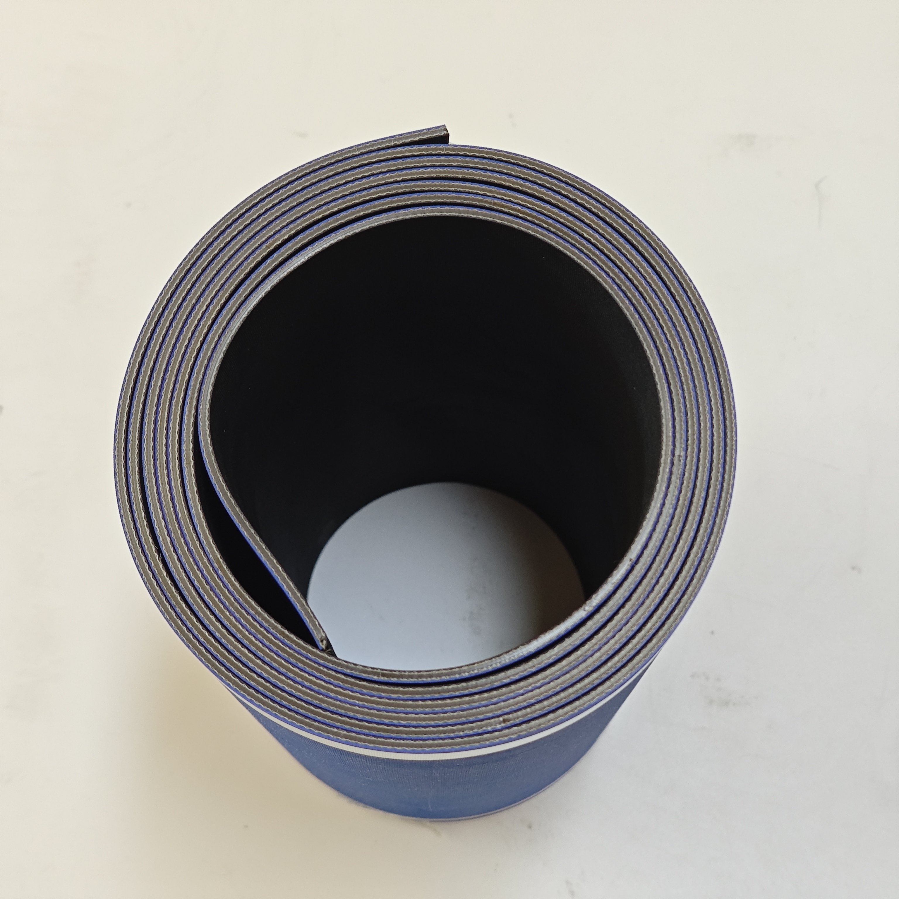 Textile industry OE machine 2.5mm blue/black high-quality anti-static rubber raw material transmission belt