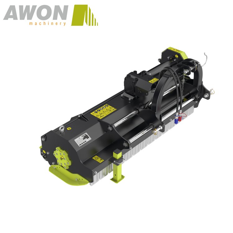 FMH140 Sideshift Flail Mower Mulcher Manual Side Shift Disc Mower 3 Point For Orchard Row Weeding