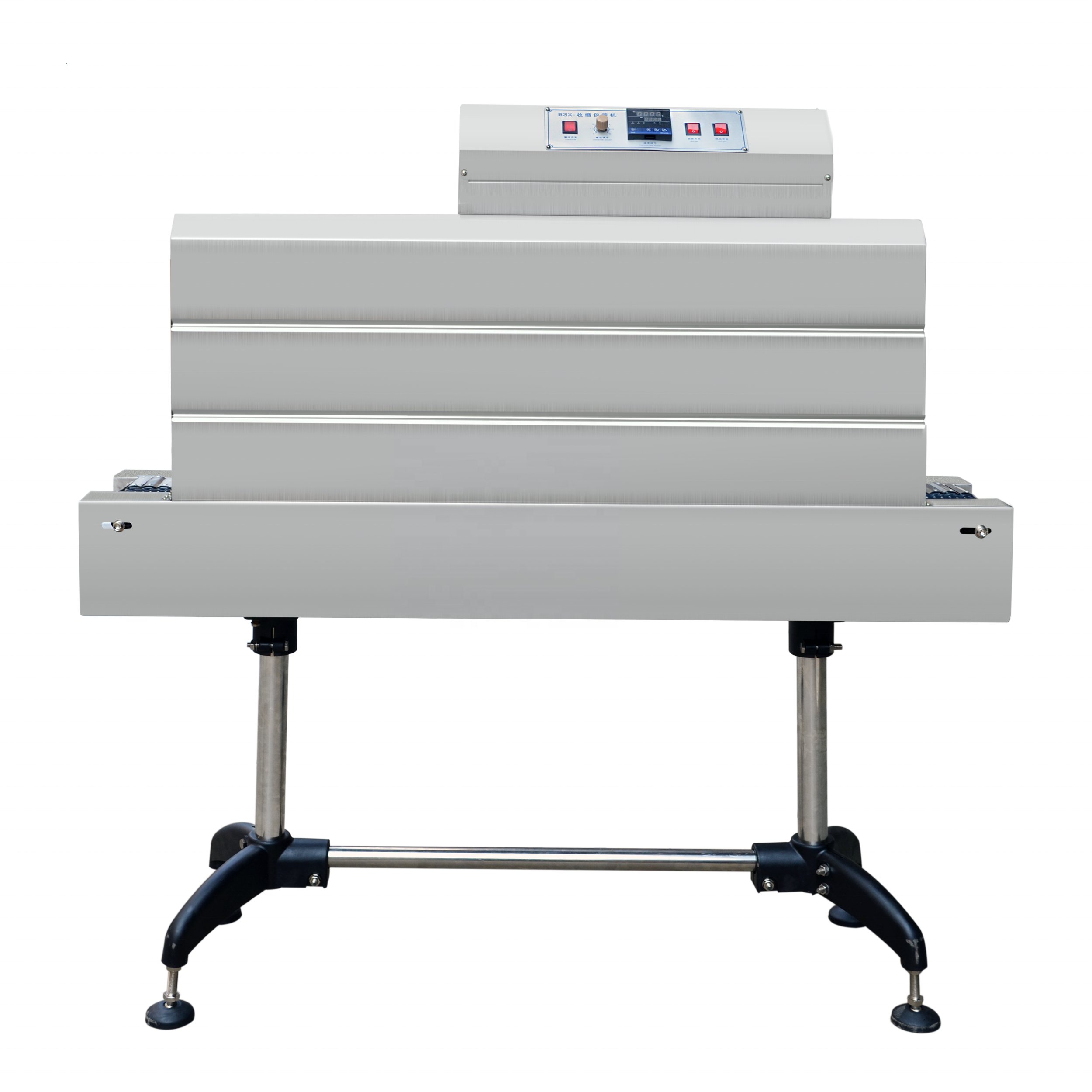 Electric Steam Sleeve Shrink Labeling Wrap Machine Heat Tunnel Thermal Wrapping Equipment Not with Steam Generator for Bottles