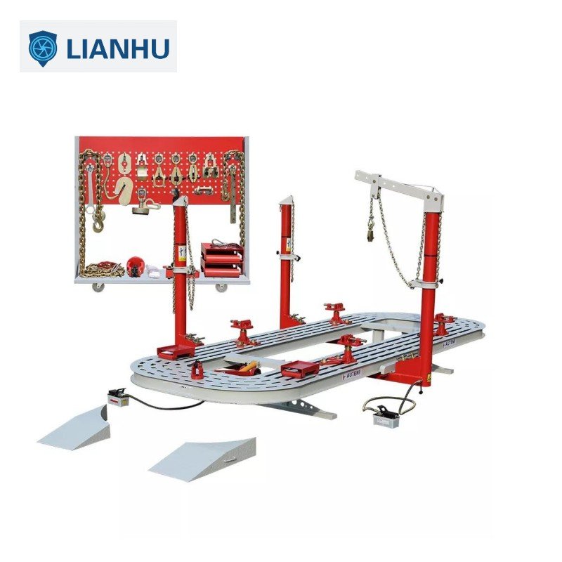5.2m Working Length Car Body Repair Equipment / Chassis Straightening Frame Machine / Car Accident Repair Equipment