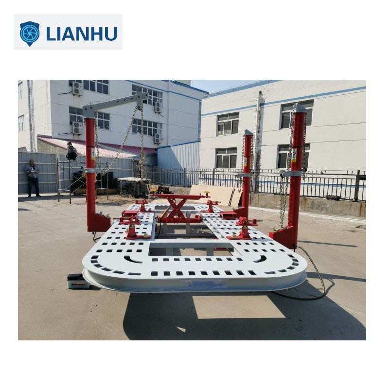 5.2m Working Length Car Body Repair Equipment / Chassis Straightening Frame Machine / Car Accident Repair Equipment