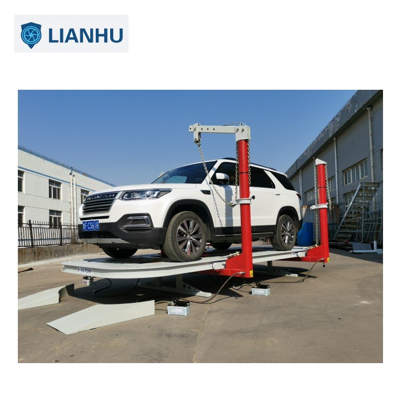 5.2m Working Length Car Body Repair Equipment / Chassis Straightening Frame Machine / Car Accident Repair Equipment
