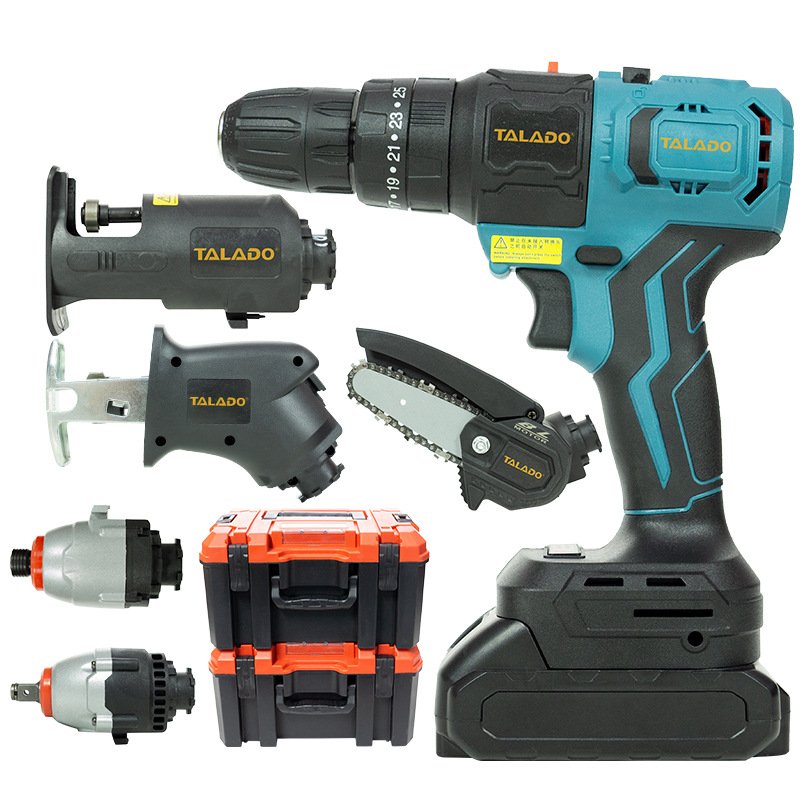 Lithium battery multi-purpose accessories multi-function rechargeable power tool set accessories lithium battery