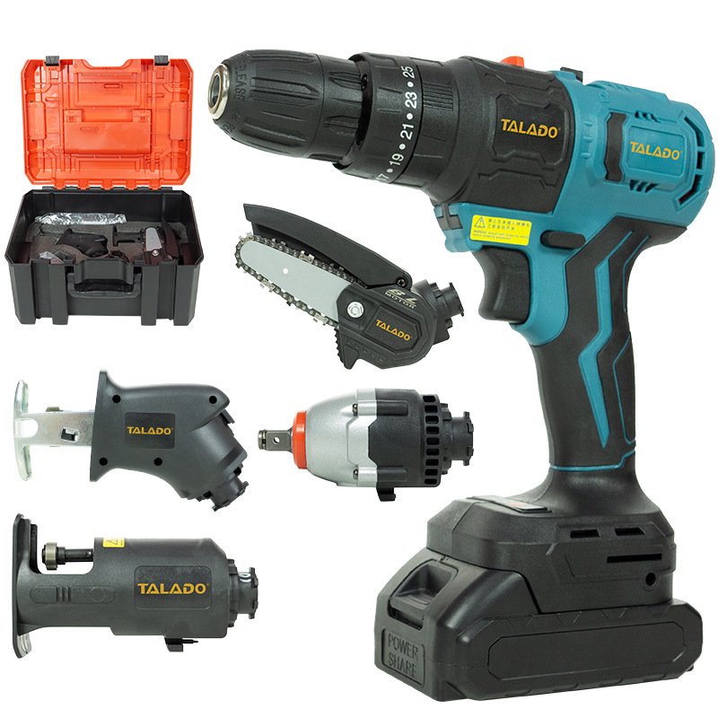 Lithium battery multi-purpose accessories multi-function rechargeable power tool set accessories lithium battery