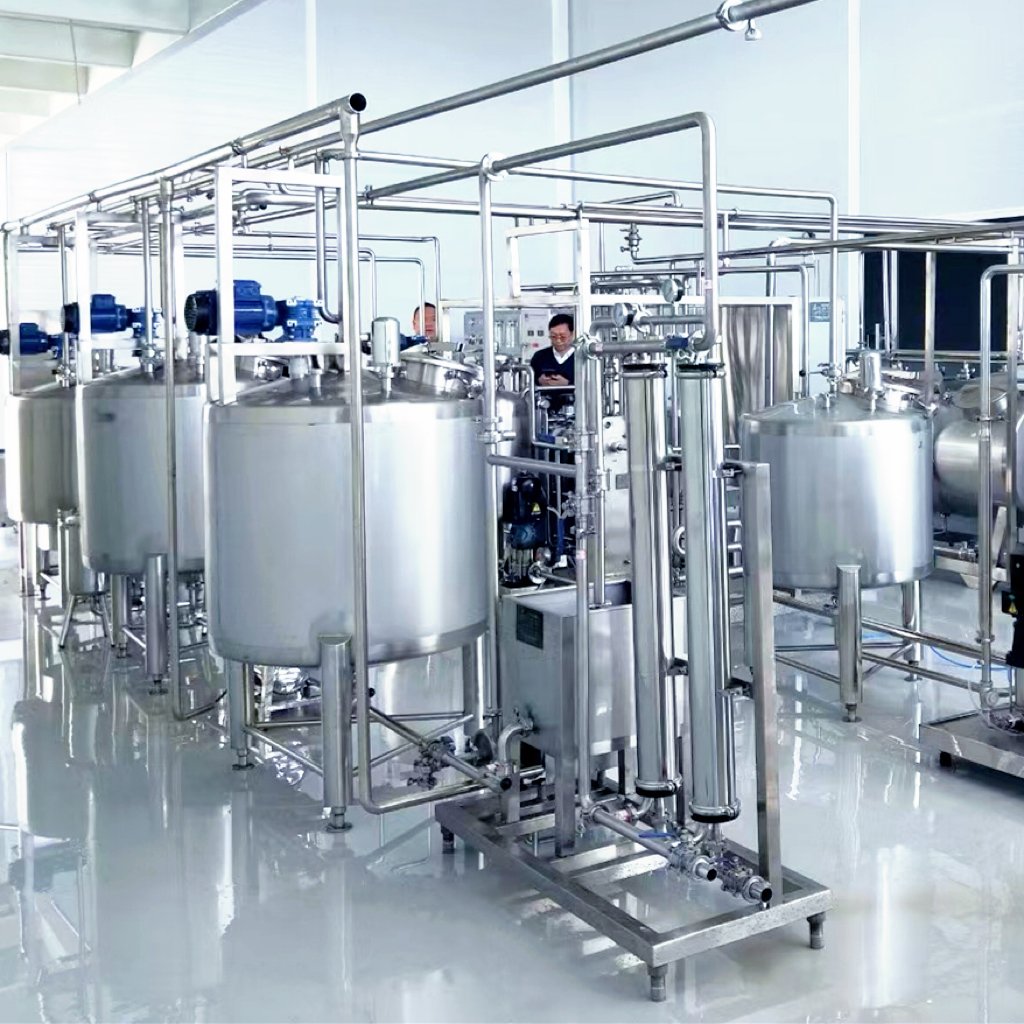 Automatic Complete 5000 L/H Uht Milk Processing Packaging Plant Production Line