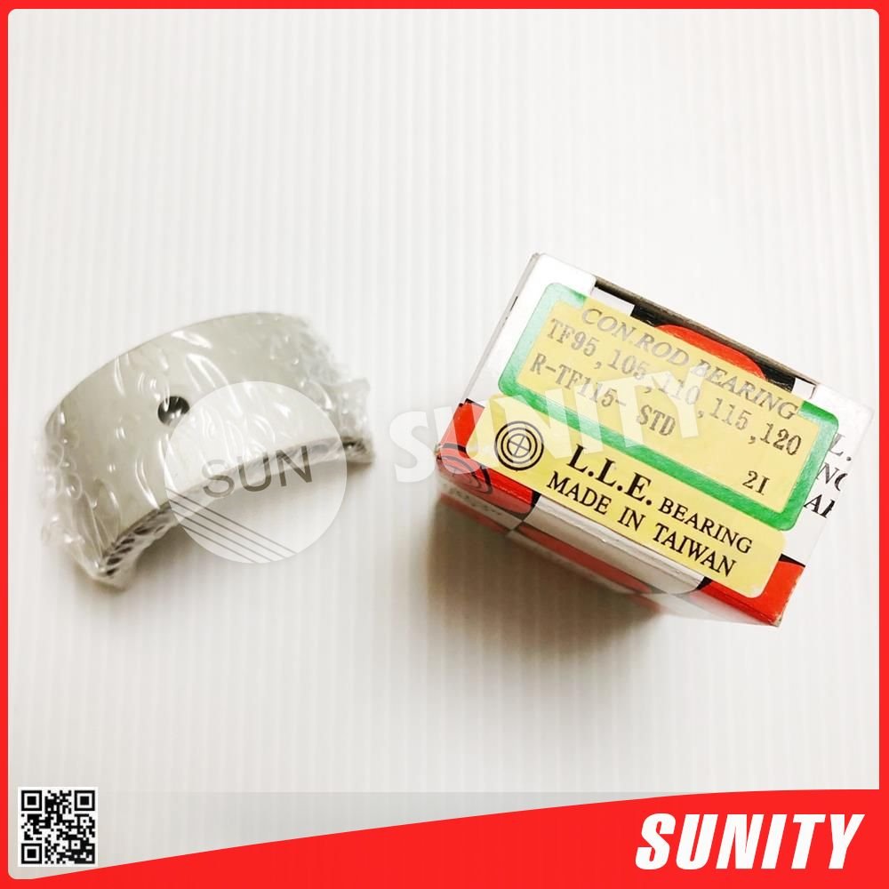 Taiwan sunity Quality Assured TF95 CON ROD BEARING TF105 Connecting Rod Bearing TF110 TF115 TF120 Engine bearings Diesel Tract