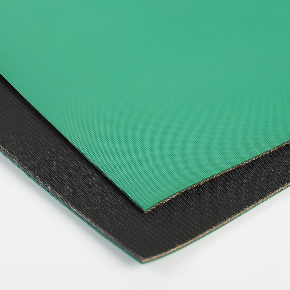 Best New Products Green woven rubber black fabric, 2.0 MM belt for machine Transmission belt