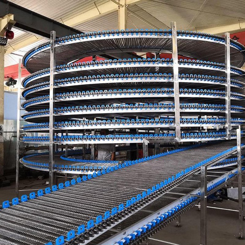 Multi functional Running Stable Spiral Cooling Tower For Toast Bread Burger Cake