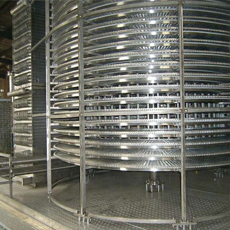 Multi functional Running Stable Spiral Cooling Tower For Toast Bread Burger Cake