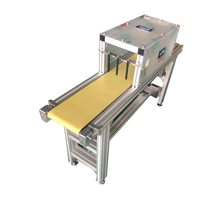 industrial transmission food belt conveyors with aluminium alloy profiles frame