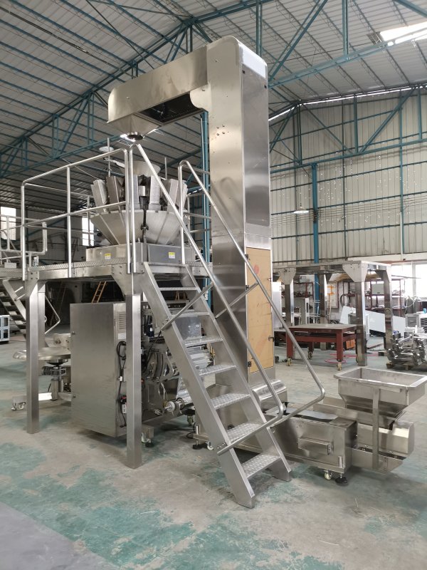 Auto Vertical Packing Machine Line Automatic Rice Seed Bag Granule 10kg Bagging Packaging Machines