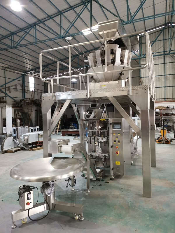 Auto Vertical Packing Machine Line Automatic Rice Seed Bag Granule 10kg Bagging Packaging Machines