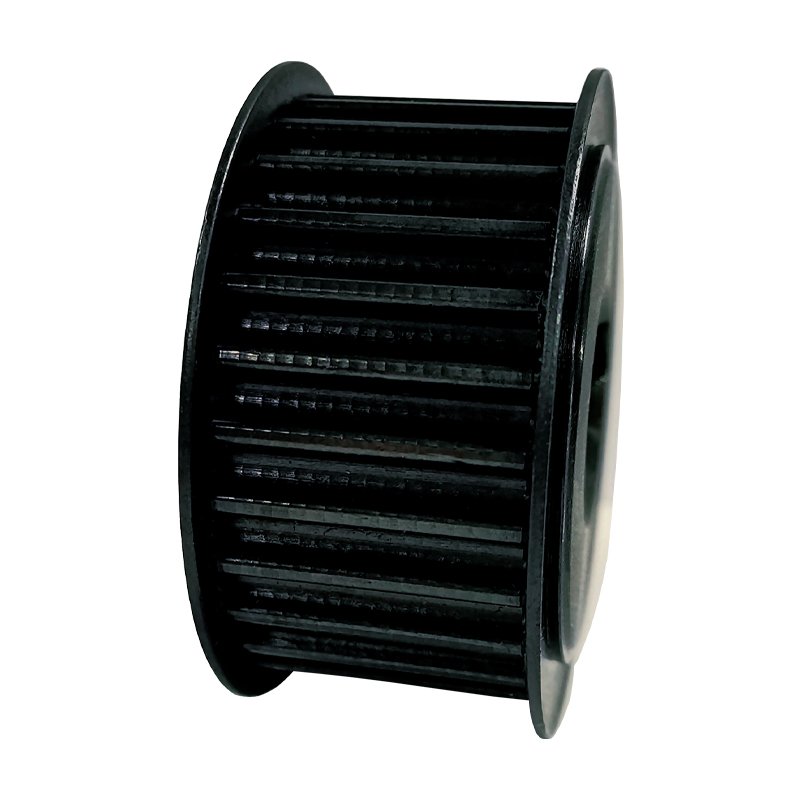 Timing Belt Pulley Cast Iron Black Customized Multi Function Power Transmission Non Standard One Year,3 Years Multiple OEM,ODM