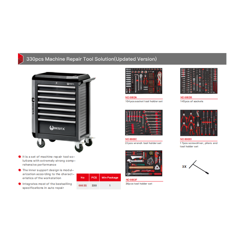 330 Pieces (Upgraded Version) Machine Repair Program High-End Auto Repair Tools Hot Selling Body Repair Equipment