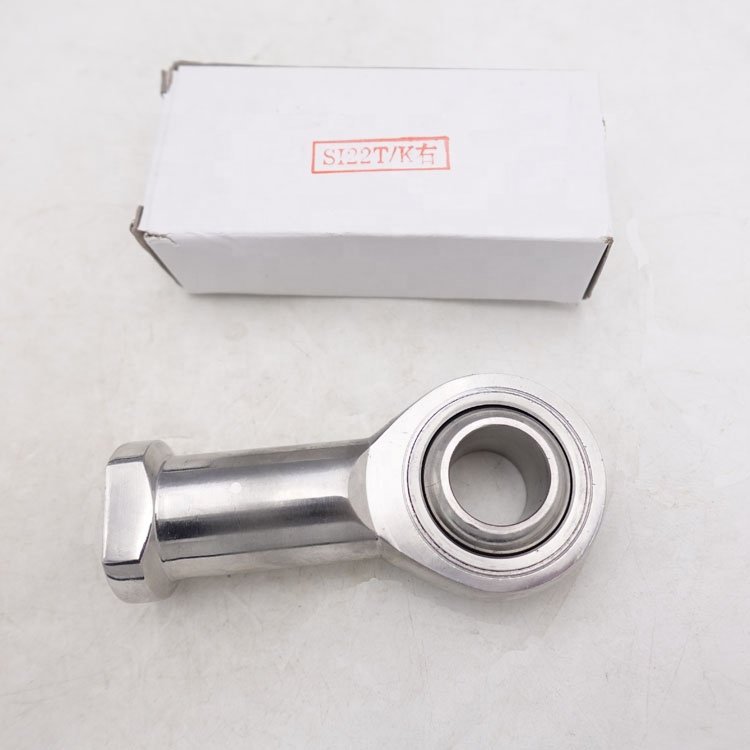 SS SI22T/K stainless steel spherical plain ball joint rod end bearings TK SI22 T K right hand
