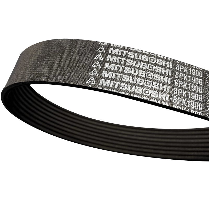 MITSUBOSHI Multi Wedge Belt 8PK 1900 Rubber Transmission Belt Industrial Conveyor Belt