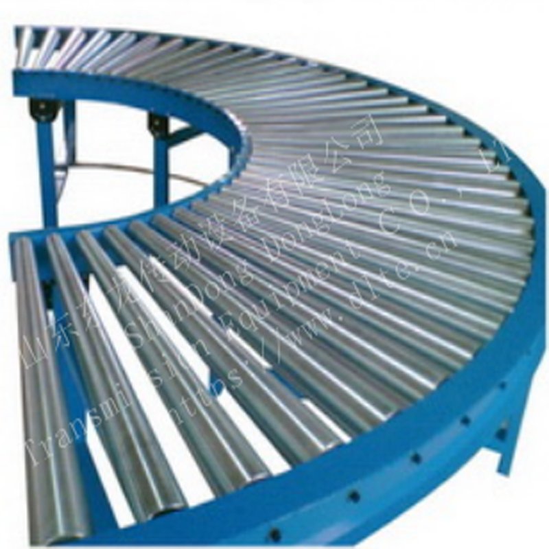 DLTE Circulation rotary conveyor turn flex Modular Belt Conveyor