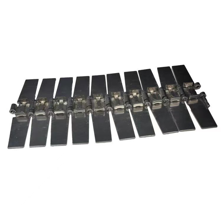 SS881TAB Side Flexing Stainless Steel Flat Top Chain For Conveyor
