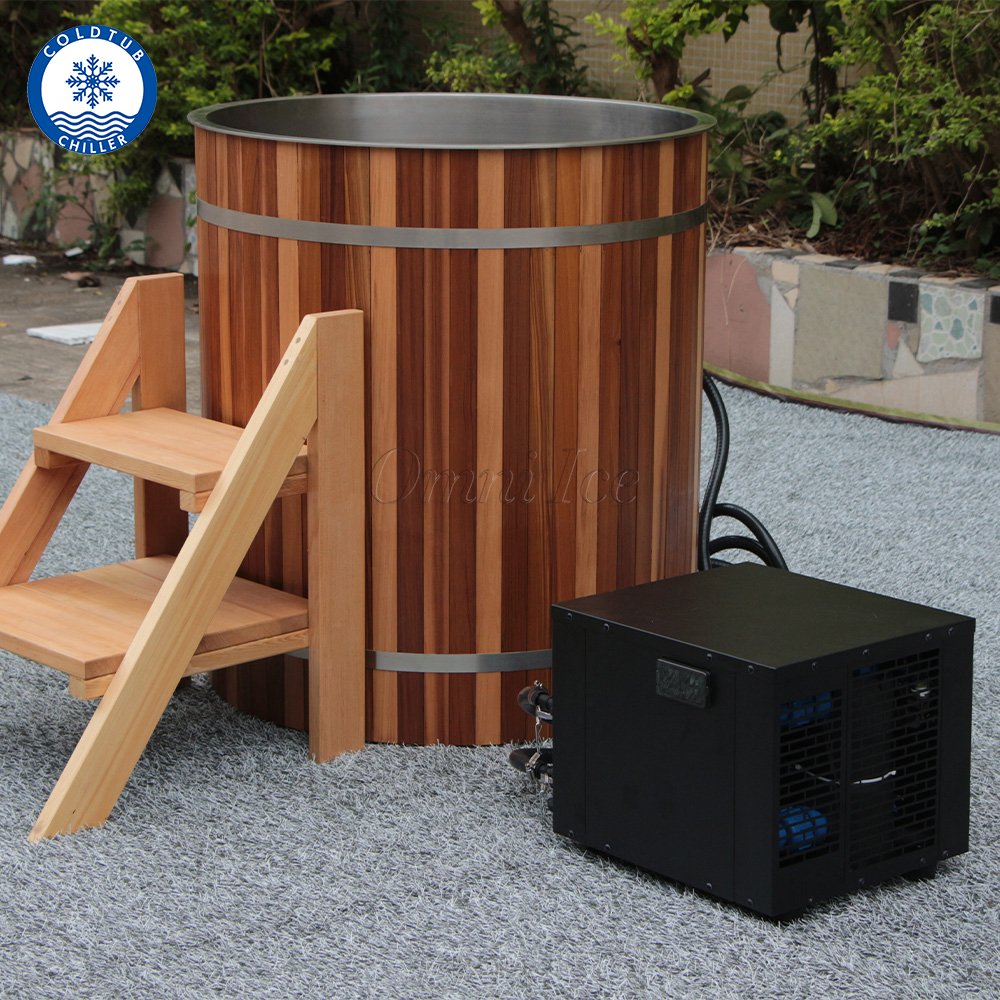 High Quality Water Chiller for Bath Hot Selling Ice Bath Chiller Machine Pump Motor 220v New Condition Cold Plunge Tub for Bath
