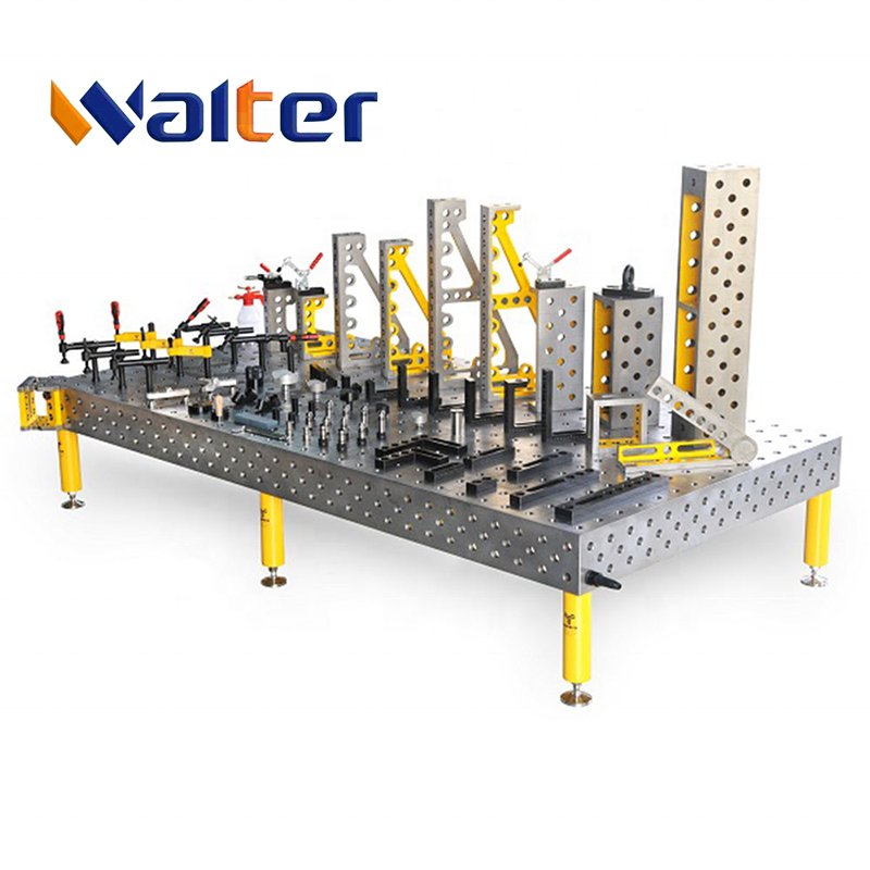 OEM Factory Wholesale Nitriding Surface 3d Welding Table With Holder for Material Cast Iron Soldering Station Clamps Accessories