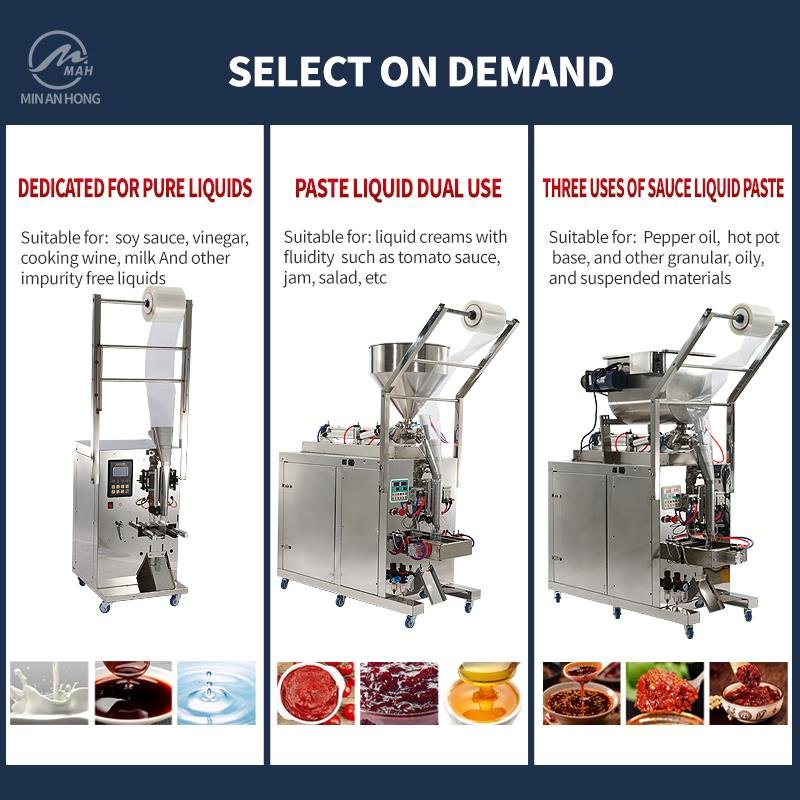 Hot Sale Automatic Production Plastic Bag Water Filling Machine Cheap Small Auto Liquid Pouch Filling Machine for Sale