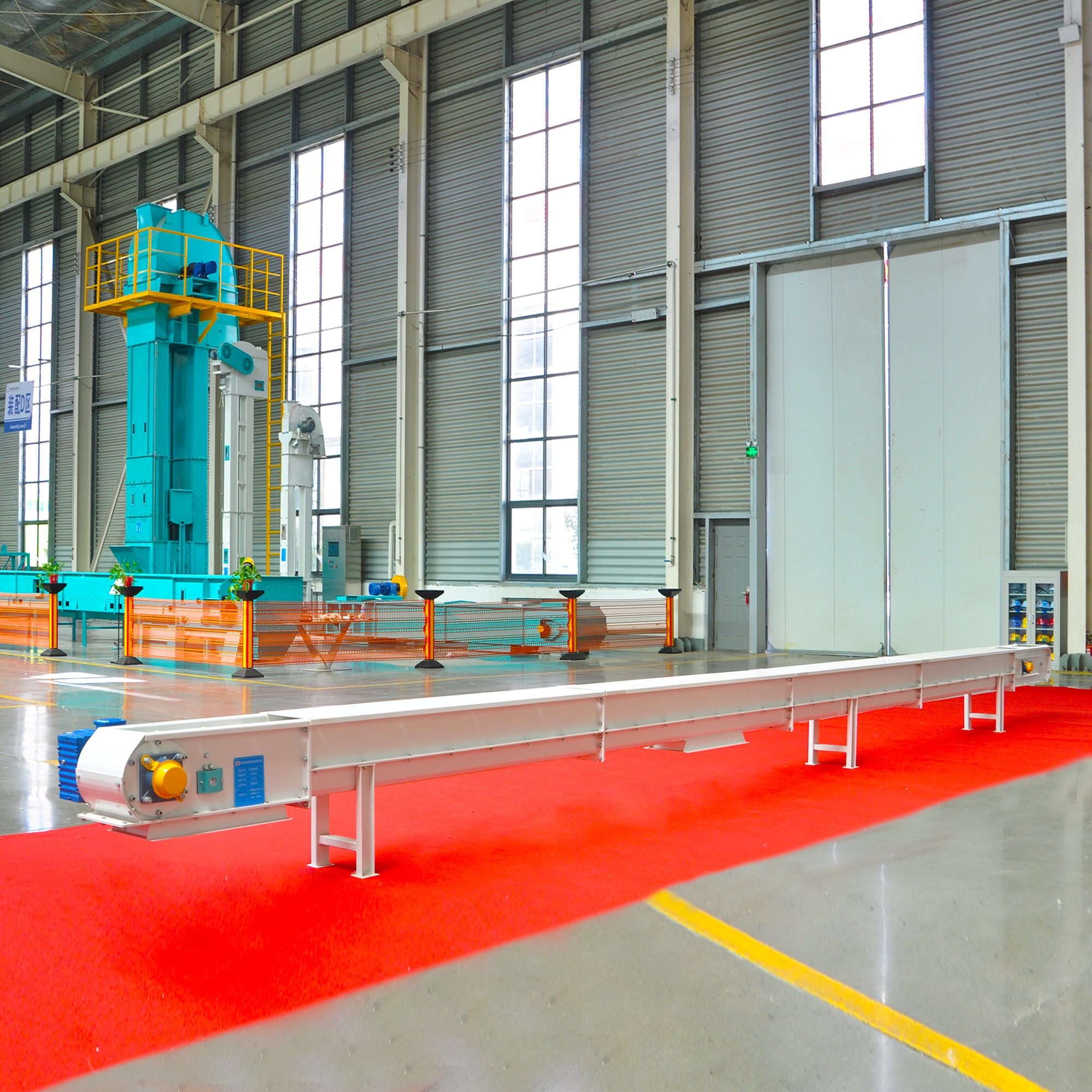 Transmission Cast Stainless Steel Leaf Scraper Double Pitch Roller powder coating line v shaped conveyor roller belt dryer